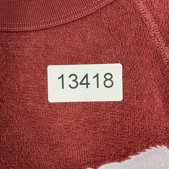 Outerknown Shirt Mens Large Red T-Shirt Premium Casual Logo Short Sleeve Adult - Picture 9 of 9